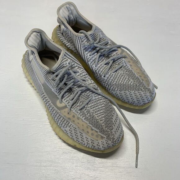 Adidas Yeezy Boost 350 V2 Static Reflective Grey 2018 EF2905 Sz 11.5 - Picture 1 of 8